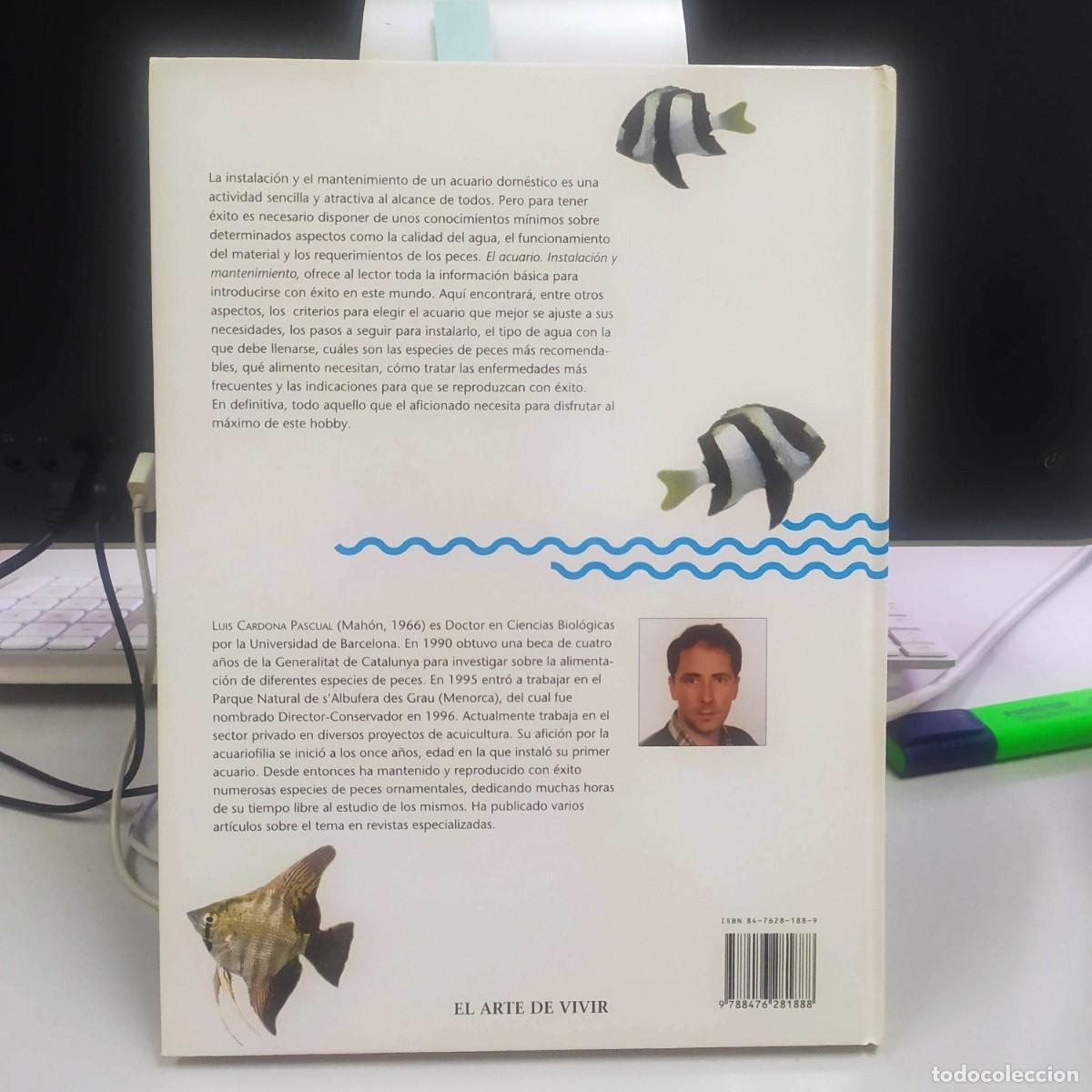 Libros: El acuario - Luis Cardona - Ediciones del Serbal, 1997 - Foto 2