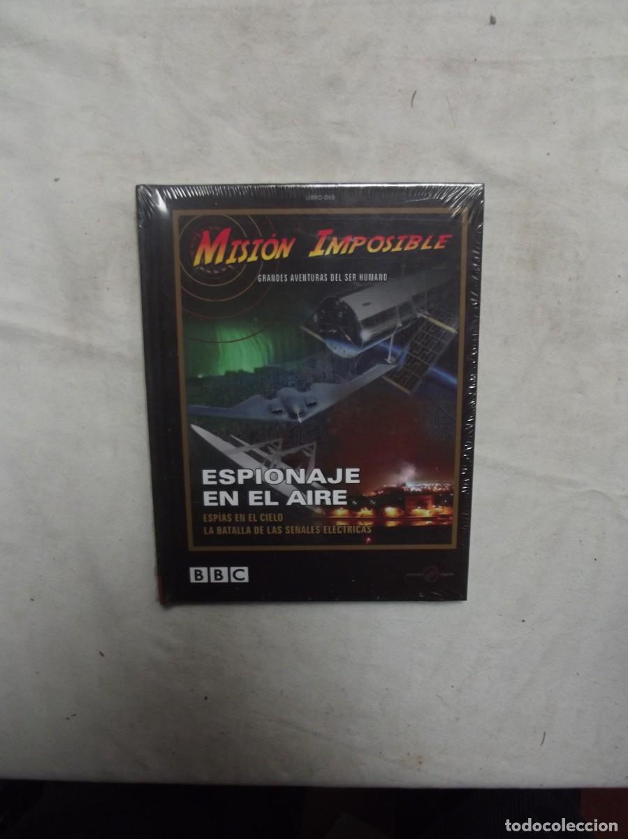Libros: LIBRO + DVD ESPIONAJE EN EL AIRE COLECCION MISION IMPOSIBLE ( PRECINTADA ) - Foto 1