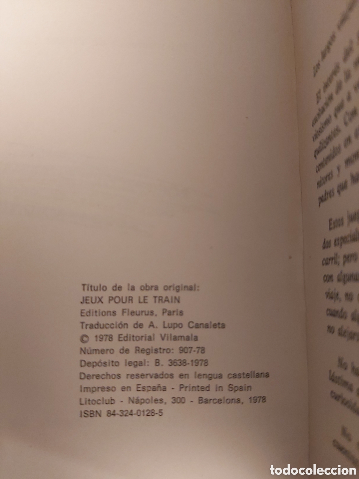 Libros: JUEGOS EN EL TREN 1978 EDITORIAL VILLAMALA - Foto 5