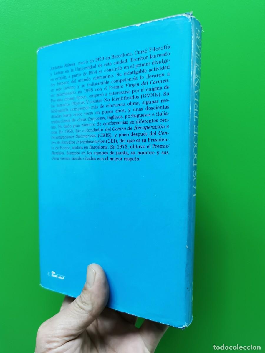 Libros: LOS DOCE TRI&Aacute;NGULOS DE LA MUERTE, ANTONIO RIBERA - PRIMERA EDICI&Oacute;N - Foto 2