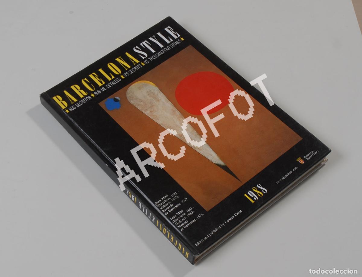 Libros: BARCELONA STYLE - 1988 - CARMEN CANUT 1988 - Foto 1