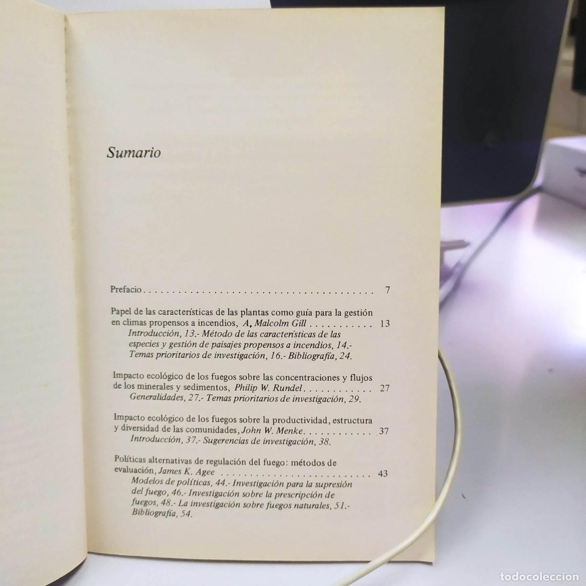 Libros: La gesti&oacute;n del fuego - James K.Agee - Ediciones del Serbal, 1982 - Foto 3
