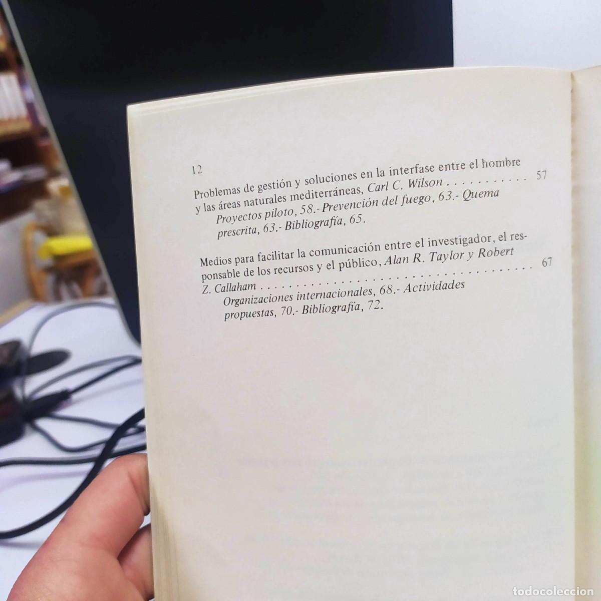 Libros: La gesti&oacute;n del fuego - James K.Agee - Ediciones del Serbal, 1982 - Foto 4