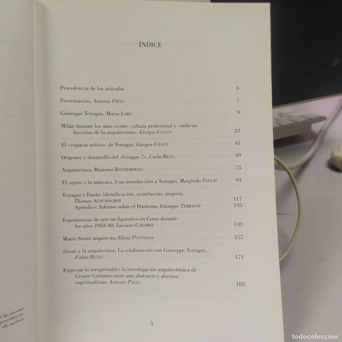 Libros: Giuseppe Terragni - Antonio Pizza - Ediciones del Serbal, 1997 - Foto 2