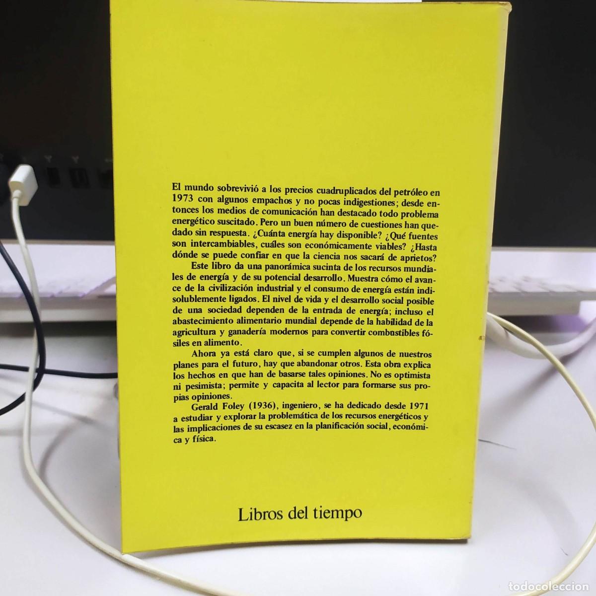 Libros: La cuesti&oacute;n energ&eacute;tica - Gerald Foley - Ediciones del Serbal, 1981 - Foto 2