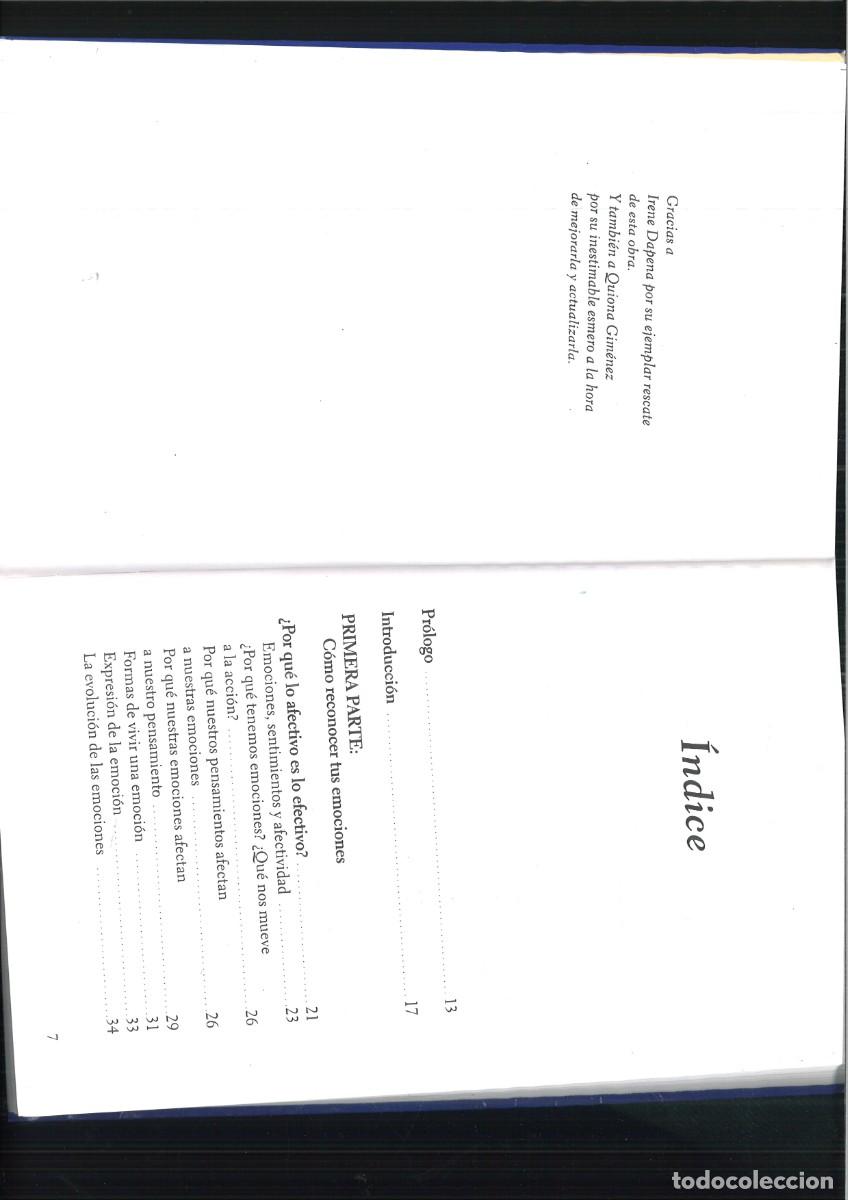Libros: COMO DESARROLLAR LA INTELIGENCIA EMOCIONAL. Paz Torrabadella - Foto 4