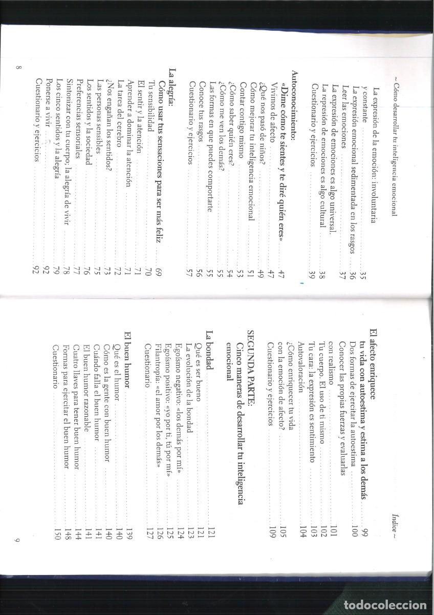 Libros: COMO DESARROLLAR LA INTELIGENCIA EMOCIONAL. Paz Torrabadella - Foto 5