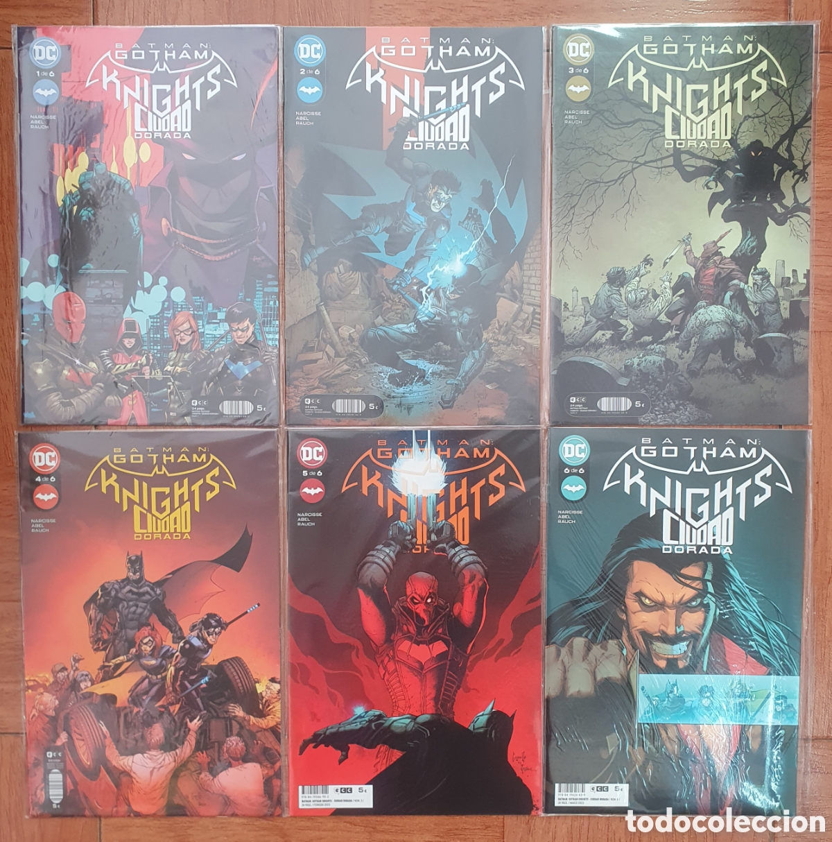 B&uuml;cher: Batman Gotham Knights � Ciudad Dorada � 6 N&uacute;meros � Completa (Precintada) - Narcisse / Abel / Rauch