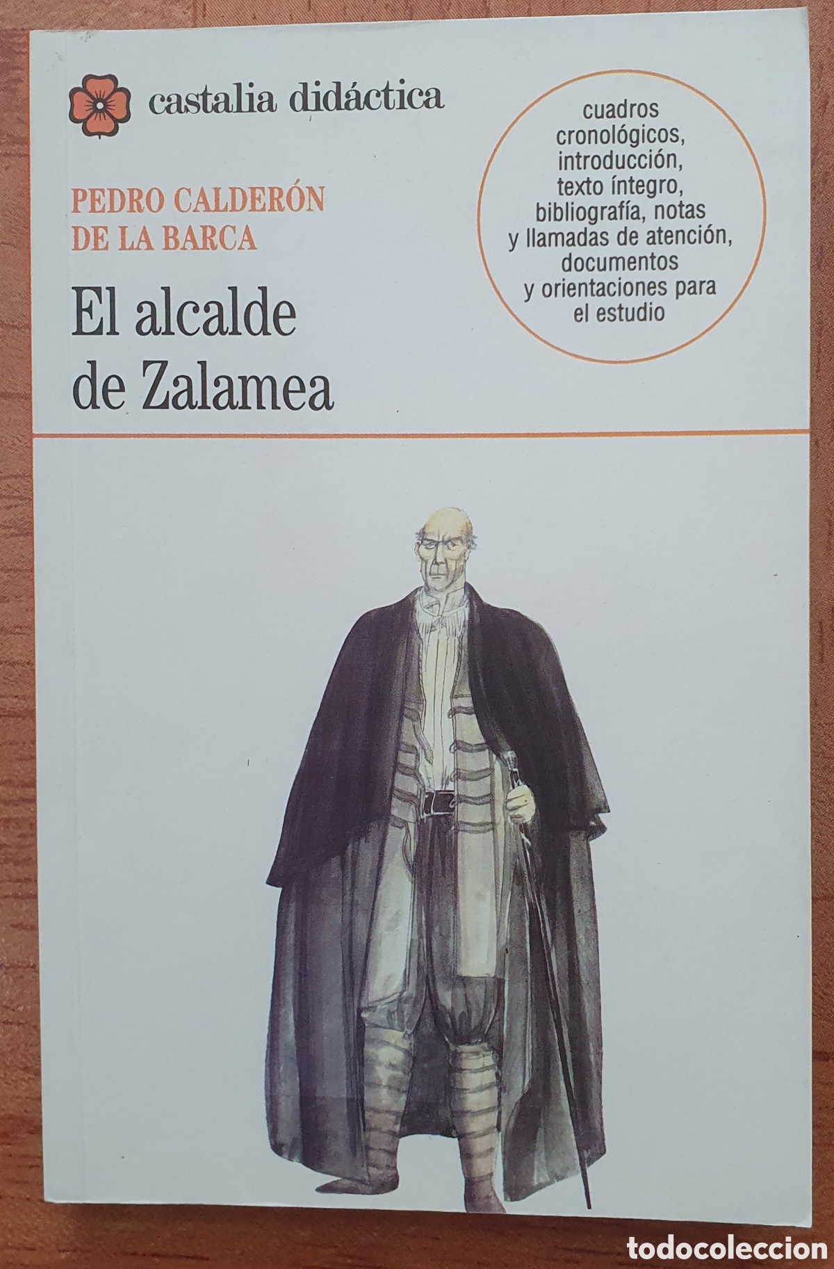 Libros: El Alcalde de Zalamea � Castalia - Pedr&oacute; Calder&oacute;n de la Barca - Foto 1