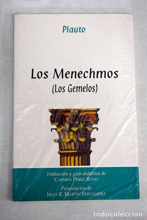 Libros: Los menechmos. Los gemelos.- Plauto - Foto 1