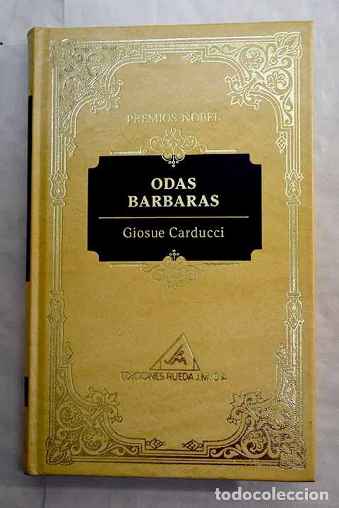 Libros: Odas b&aacute;rbaras: Carducci, Giosue.- Carducci, Giosue - Foto 1