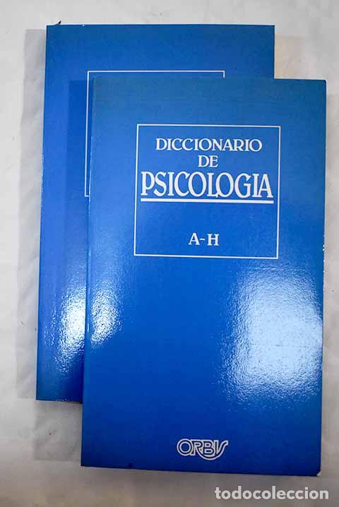 Libros: Diccionario de psicolog&iacute;a - Foto 1