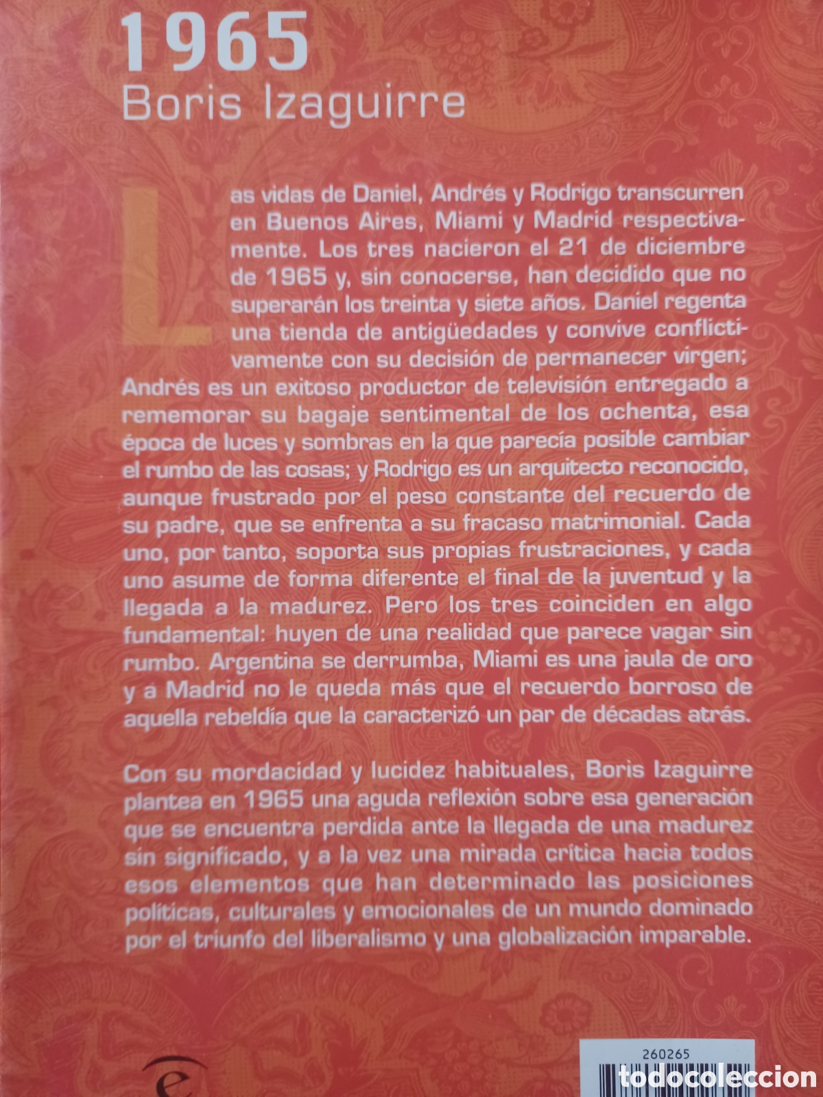 Libros: Barybook 200. ///1965 Boris Izaguirre espasa - Foto 2