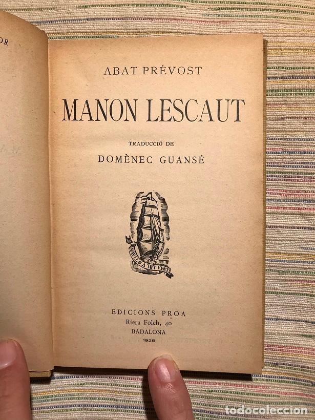 Libros: Manon Lescaut - Abat Pr&eacute;vost - Foto 1