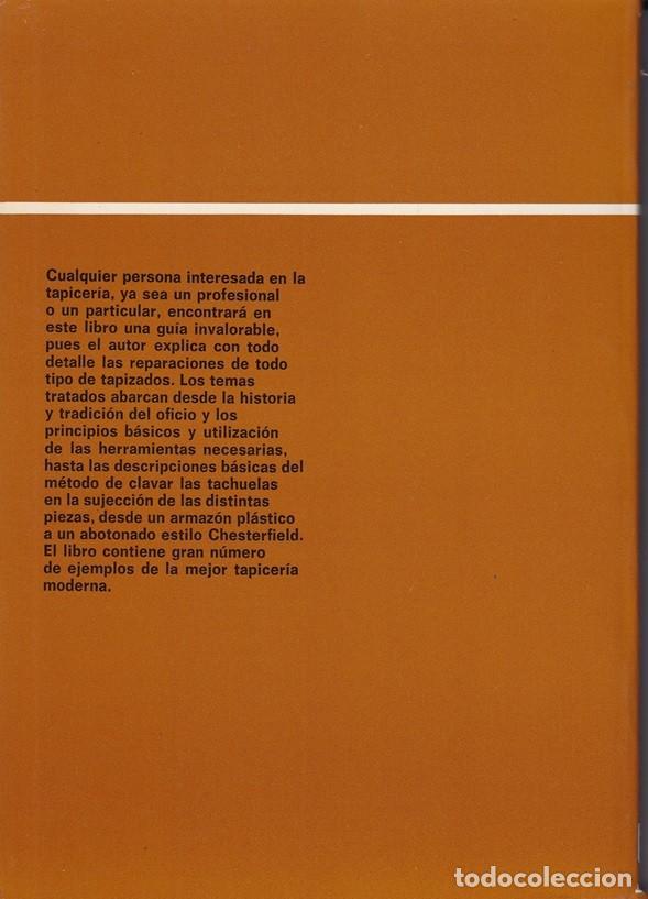 Libros: Pr&aacute;ctica del tapizado - C. Howes - Foto 2