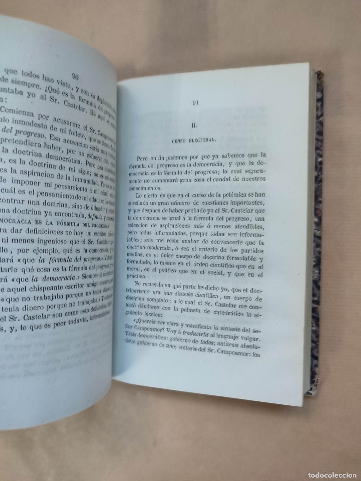 Libros: Pol&eacute;micas. Primera edici&oacute;n - &rdquo;CAMPOAMOR, Ram&oacute;n de.&rdquo; - Foto 5