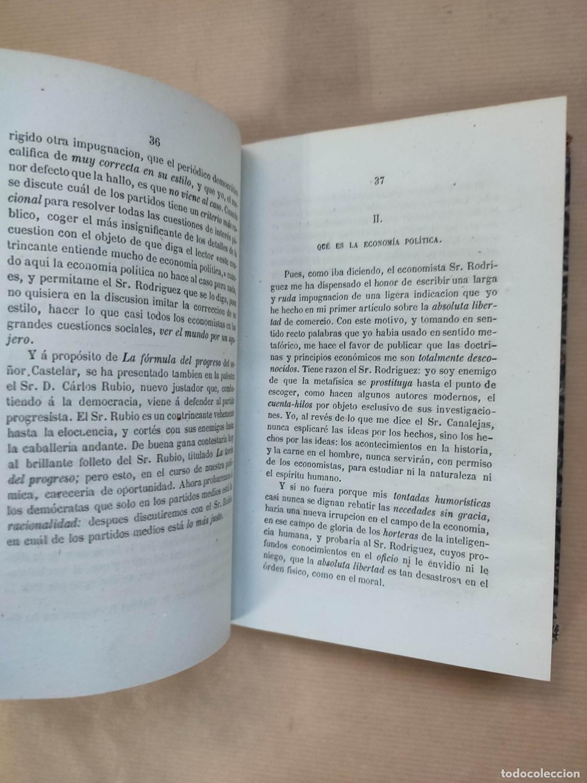 Libros: Pol&eacute;micas. Primera edici&oacute;n - &rdquo;CAMPOAMOR, Ram&oacute;n de.&rdquo; - Foto 6