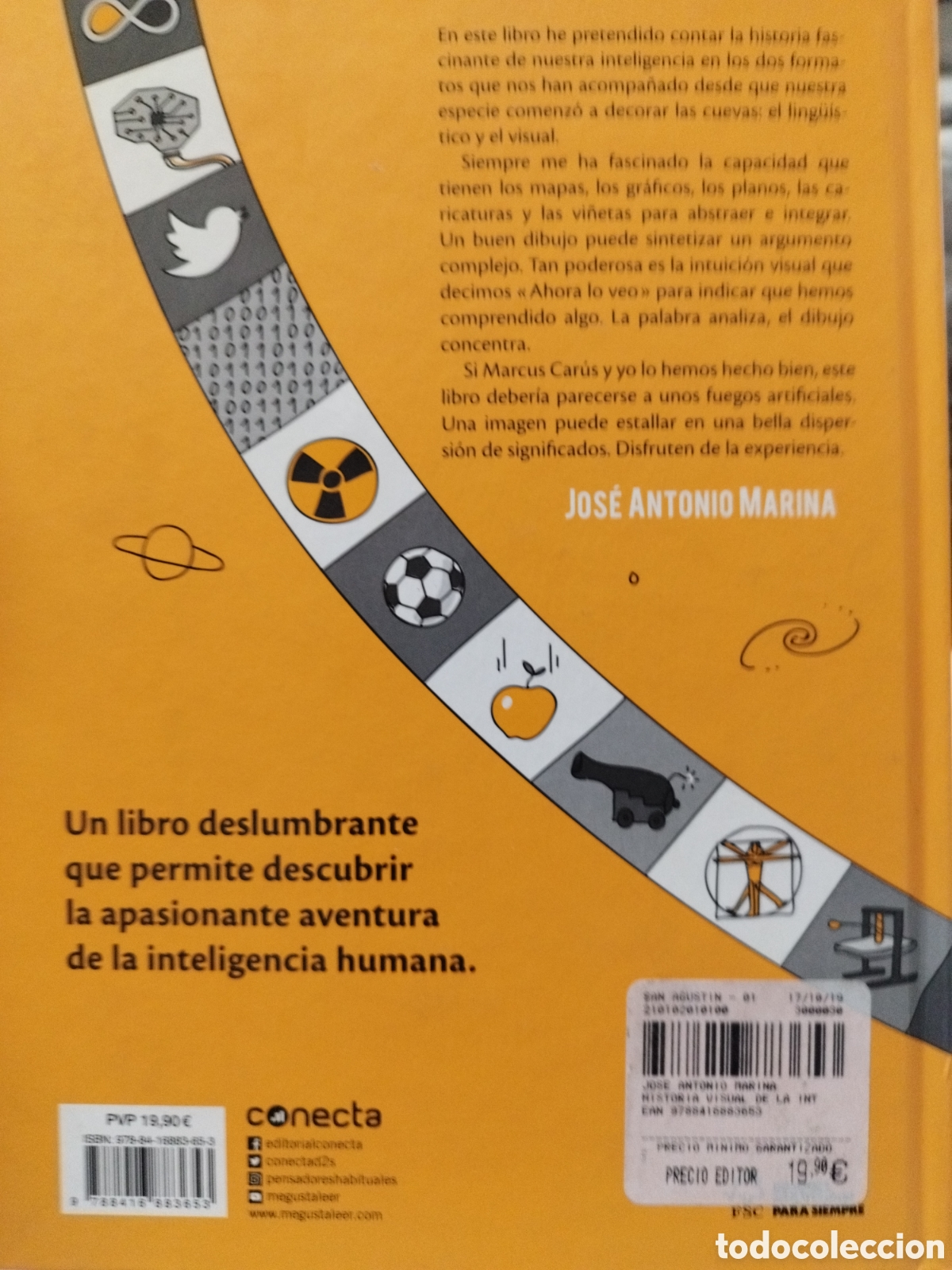 Libros: HISTORIA VISUAL DE LA INTELIGENCIA. De los or&iacute;genes de a humanidad a la inteligencia artificial - MA - Foto 2