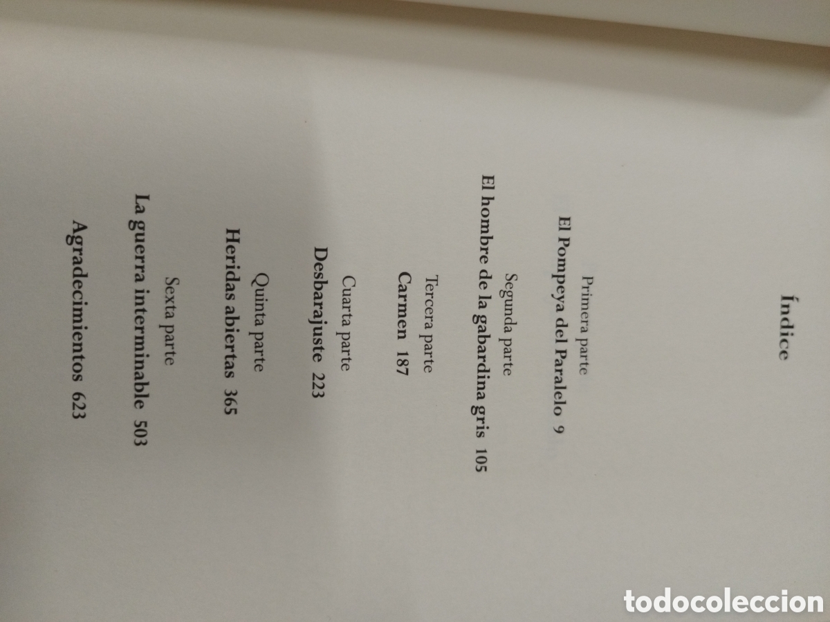 Libros: CABARET POMPEYA. Tapas duras. Dedicatoria autografa del autor - MARTIN,Andreu - Foto 6