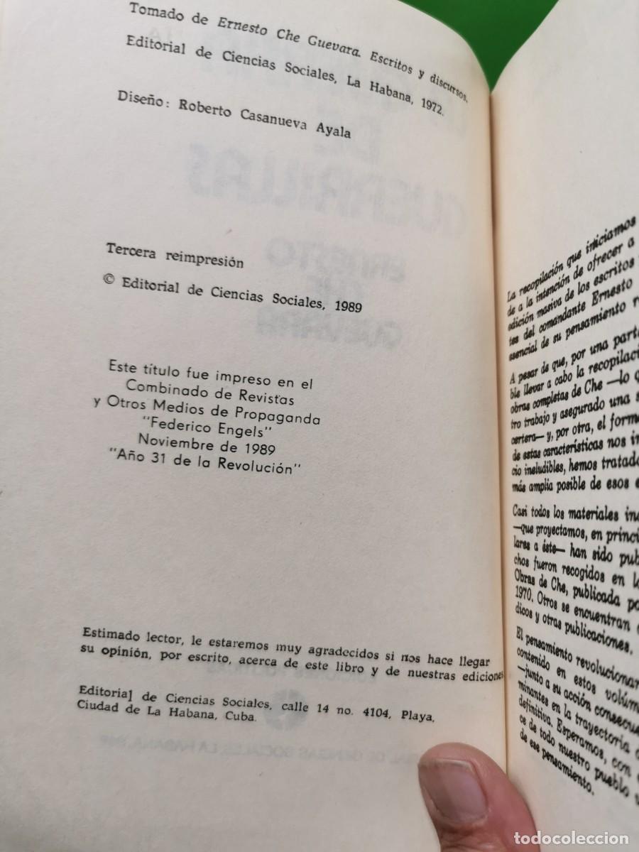 Libros: LA GUERRA DE GUERRILLAS. ERNESTO CHE GUEVARA - Foto 3