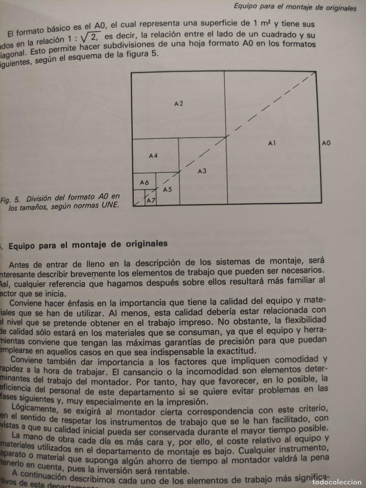 Libros: PEQUE&Ntilde;O OFFSET - DEL ORIGINAL AL IMPRESO - RICARD CASALS - Foto 3