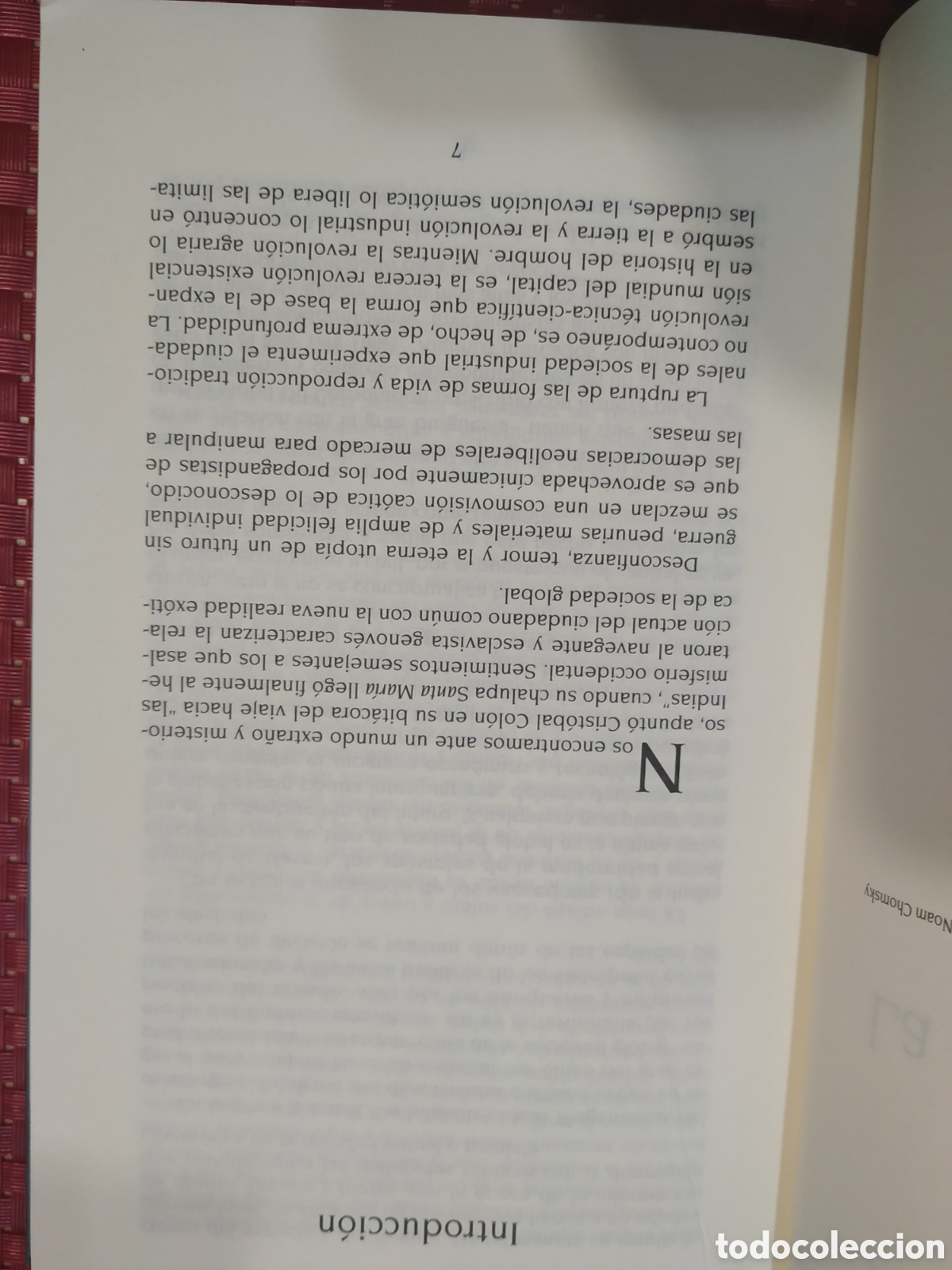 Libros: LA ALDEA GLOBAL.Noam Chomsky. Heinz Dieterich - Foto 2