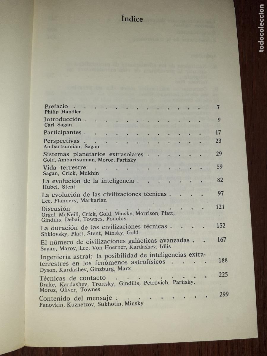 Libros: COMUNICACI&Oacute;N CON INTELIGENCIAS EXTRATERRESTRES - EXTRATERRESTRES - CARL SAGAN - Foto 3