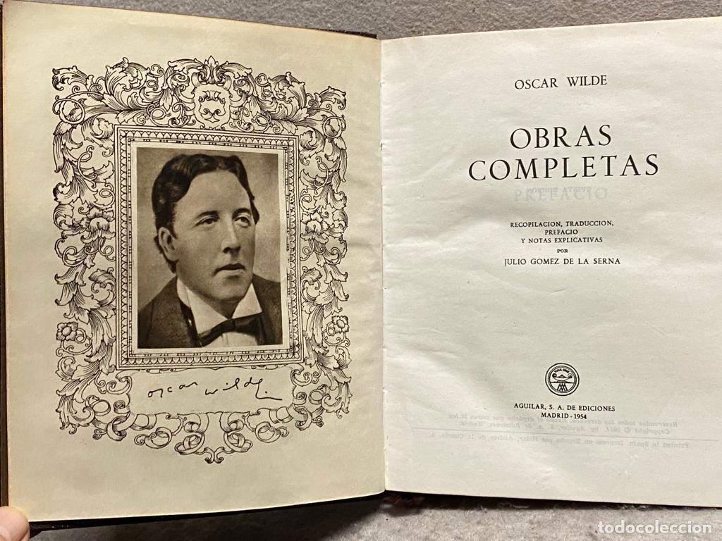 Libros: OBRAS COMPLETAS. - WILDE, OSCAR. - Foto 3
