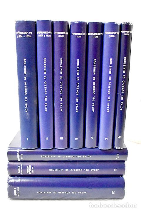 Libros: Actas del Consejo de Ministros - Foto 1
