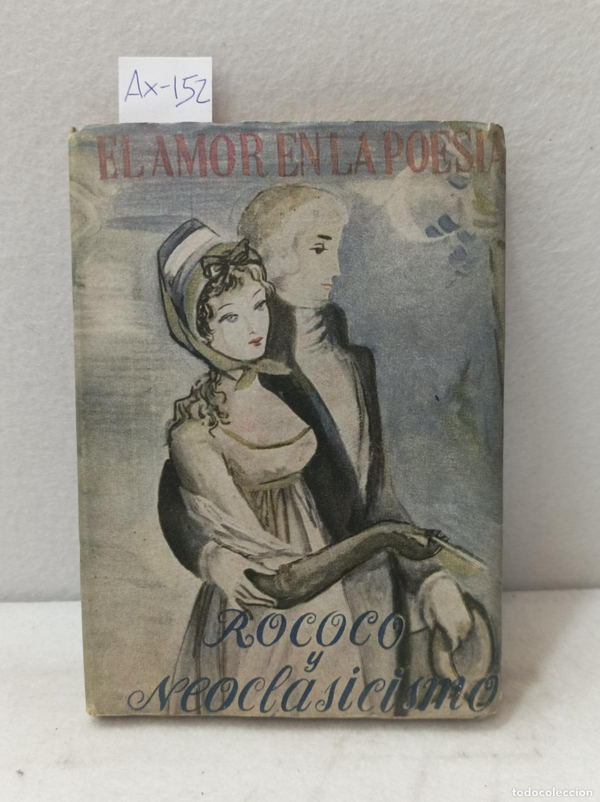 Libros: El amor en la poes&iacute;a IV. Barroco y neoclasicismo.