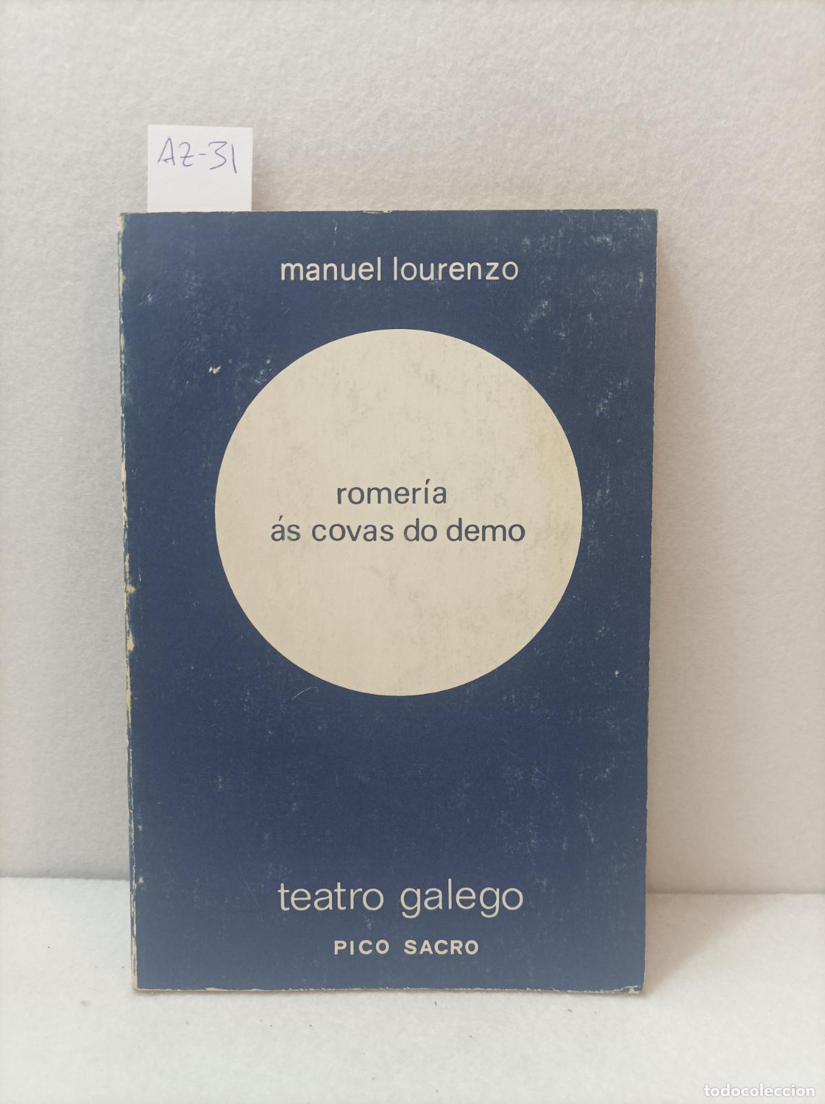Libros: LOURENZO, Manuel: - Romer&iacute;a &aacute;s covas do demo. - Foto 1