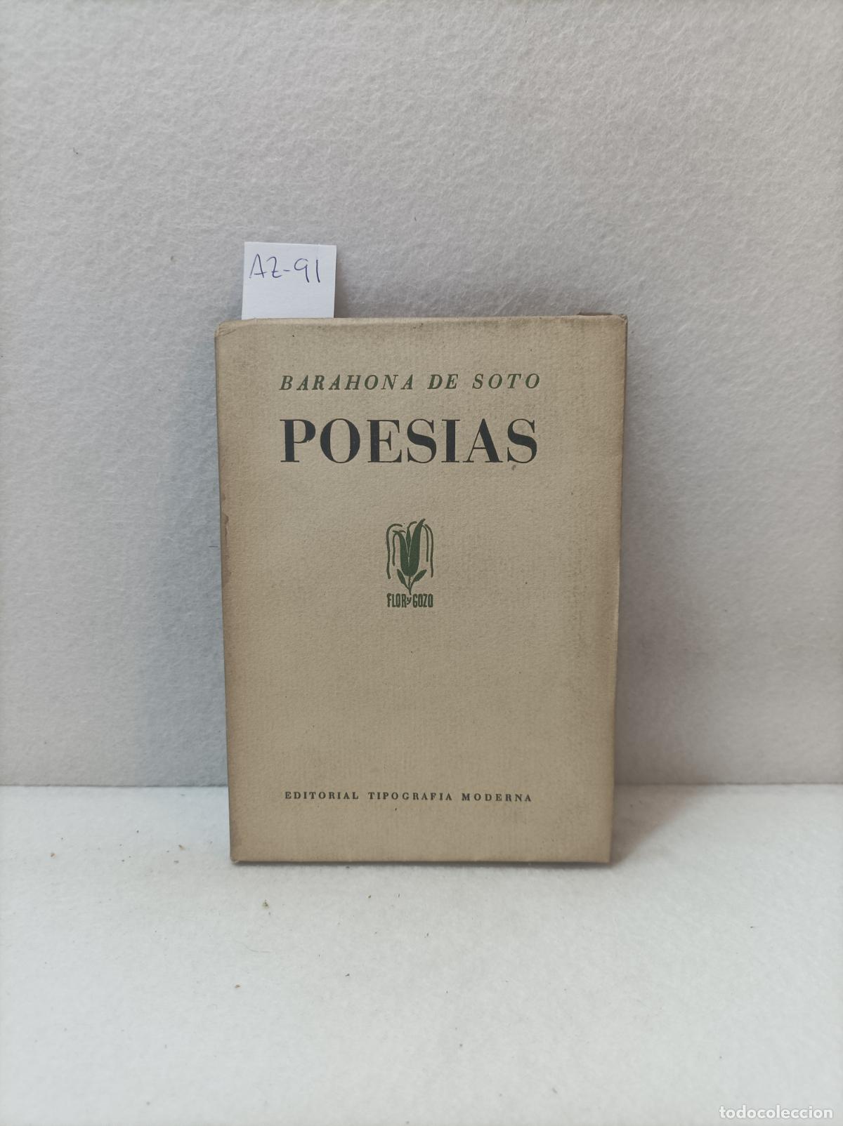 Libros: SOTO, Barahona de: - Poesias. - Foto 1