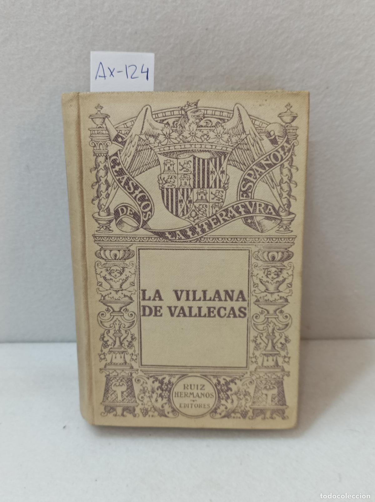 Libros: MOLINA, Tirso de: - La villana de Vallecas. - Foto 1