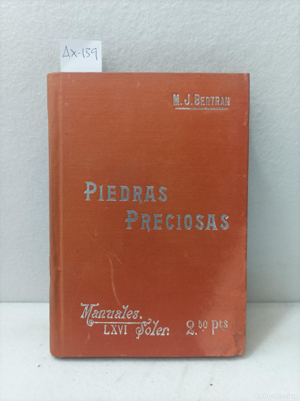 Libros: BERTR&Aacute;N, Marcos Jes&uacute;s: - Piedras preciosas. - Foto 1