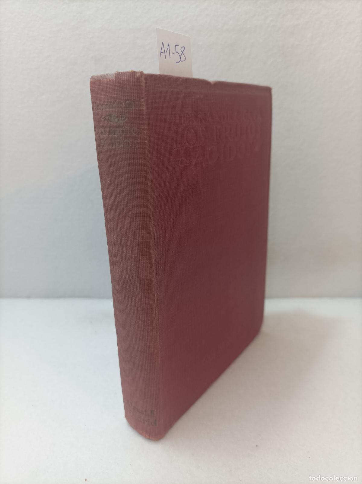 Libros: HERN&Aacute;NDEZ CAT&Aacute;, A.: - Los frutos &aacute;cidos. - Foto 1