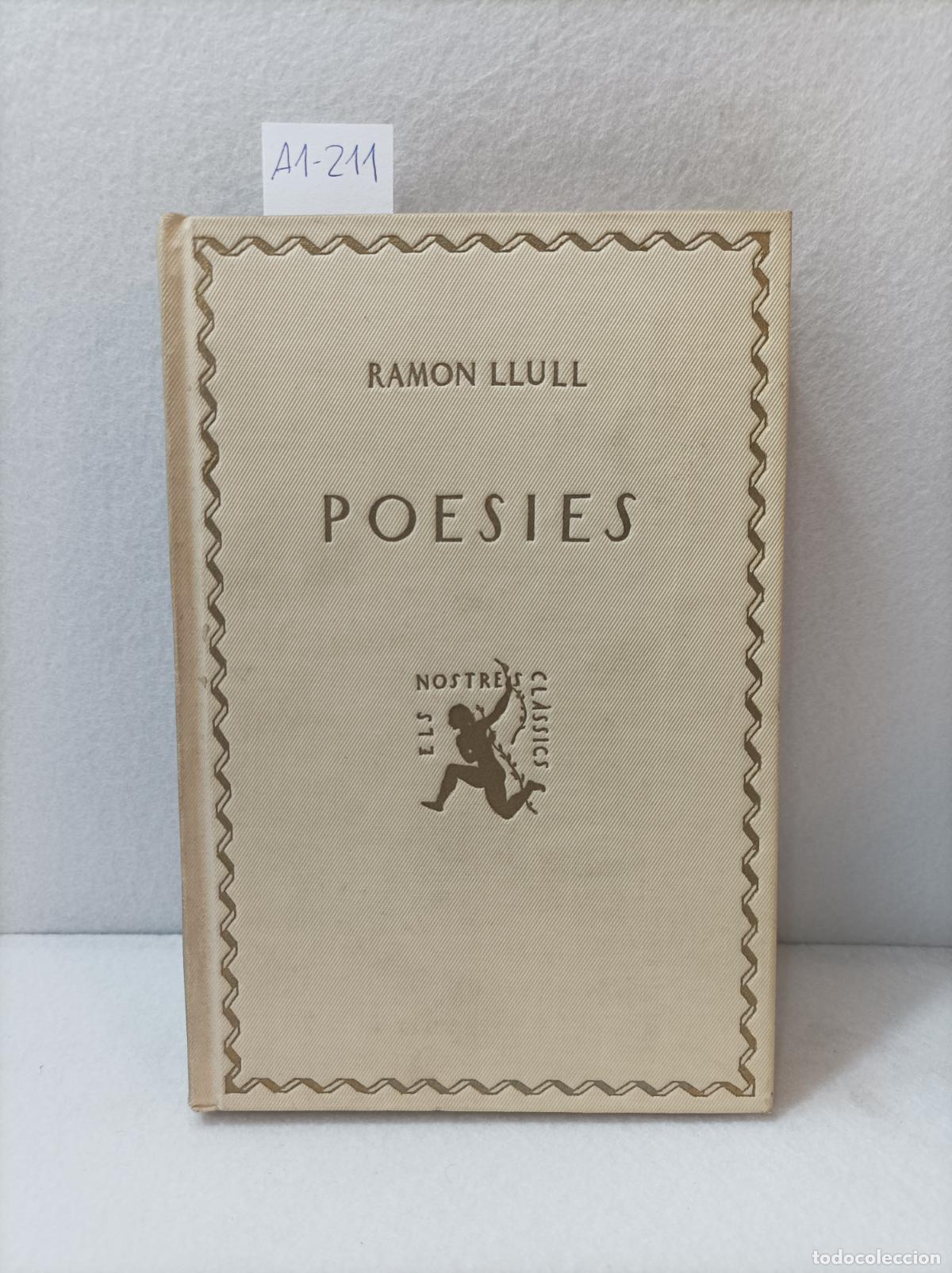 Libros: LLUL, Ram&oacute;n: - Poesies. - Foto 1