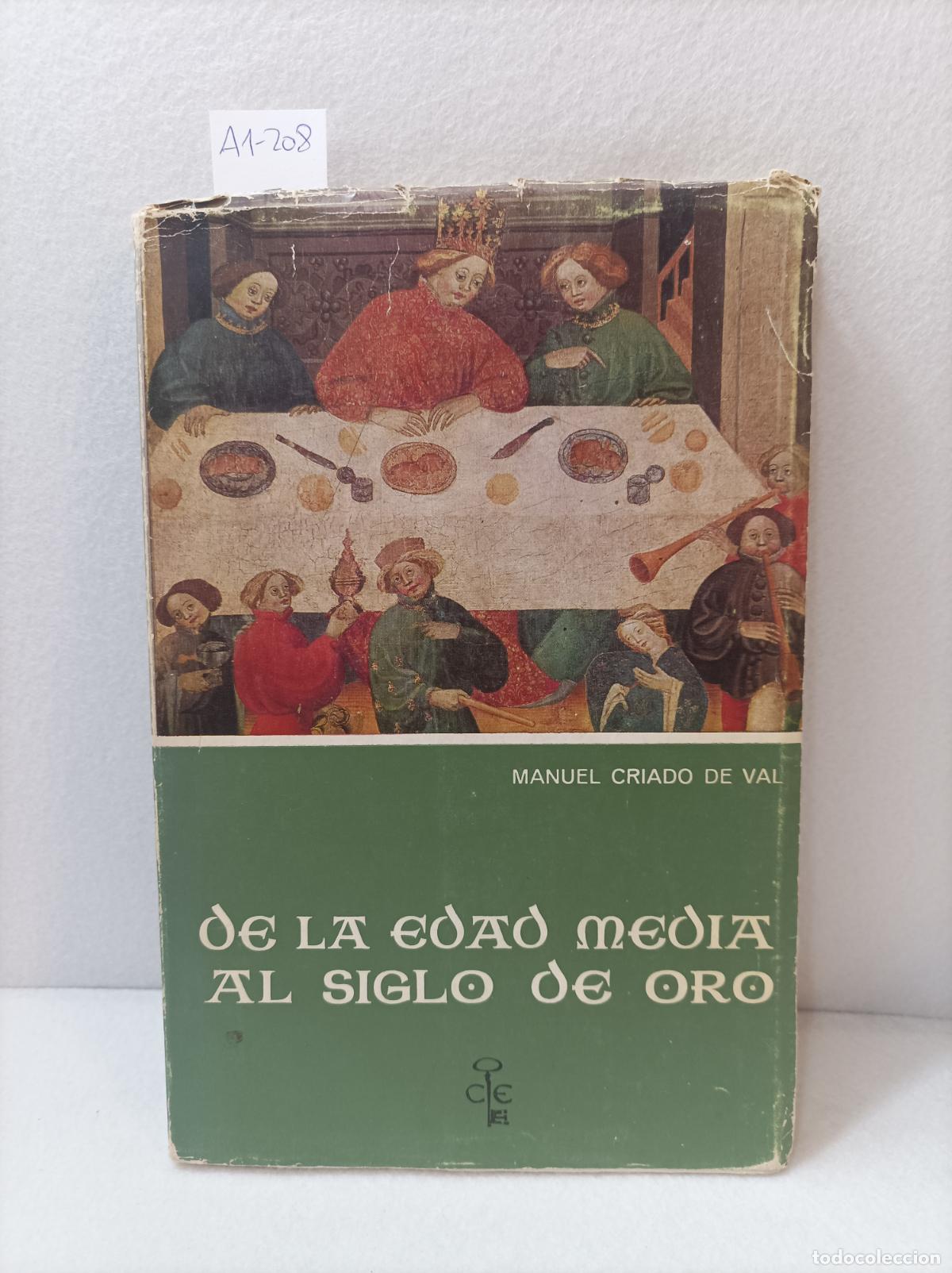 Libros: CRIADO DE VAL, Manuel: - De la edad media al siglo de oro. - Foto 1