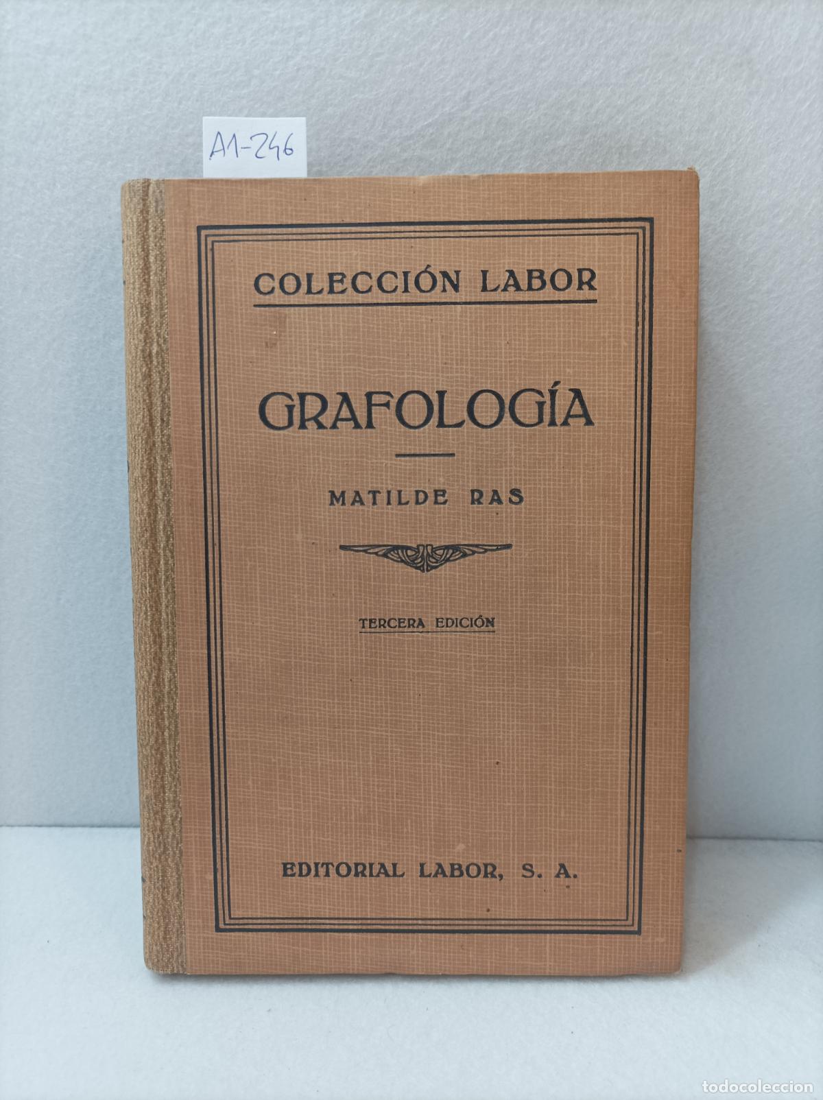 Libros: RAS, Matilde: - Grafolog&iacute;a. - Foto 1