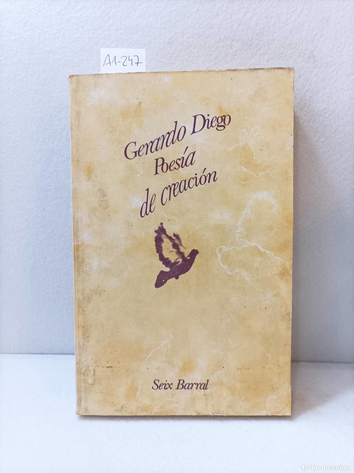 Libros: DIEGO, Gerardo: - Poes&iacute;a de creaci&oacute;n. - Foto 1