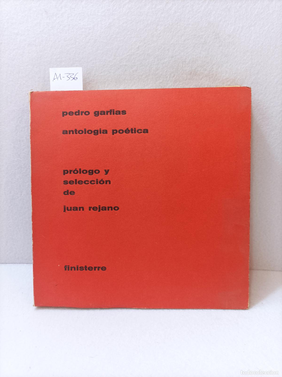 Libros: GARFIAS, Pedro: - Antolog&iacute;a po&eacute;tica. - Foto 1