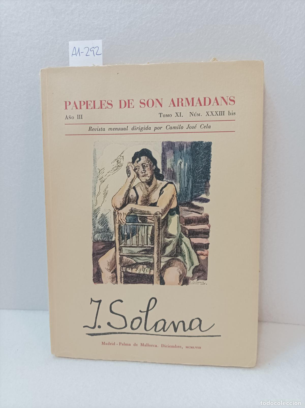 Libros: VV AA: - J. Solana. - Libro de ocasi&oacute;n - Foto 1