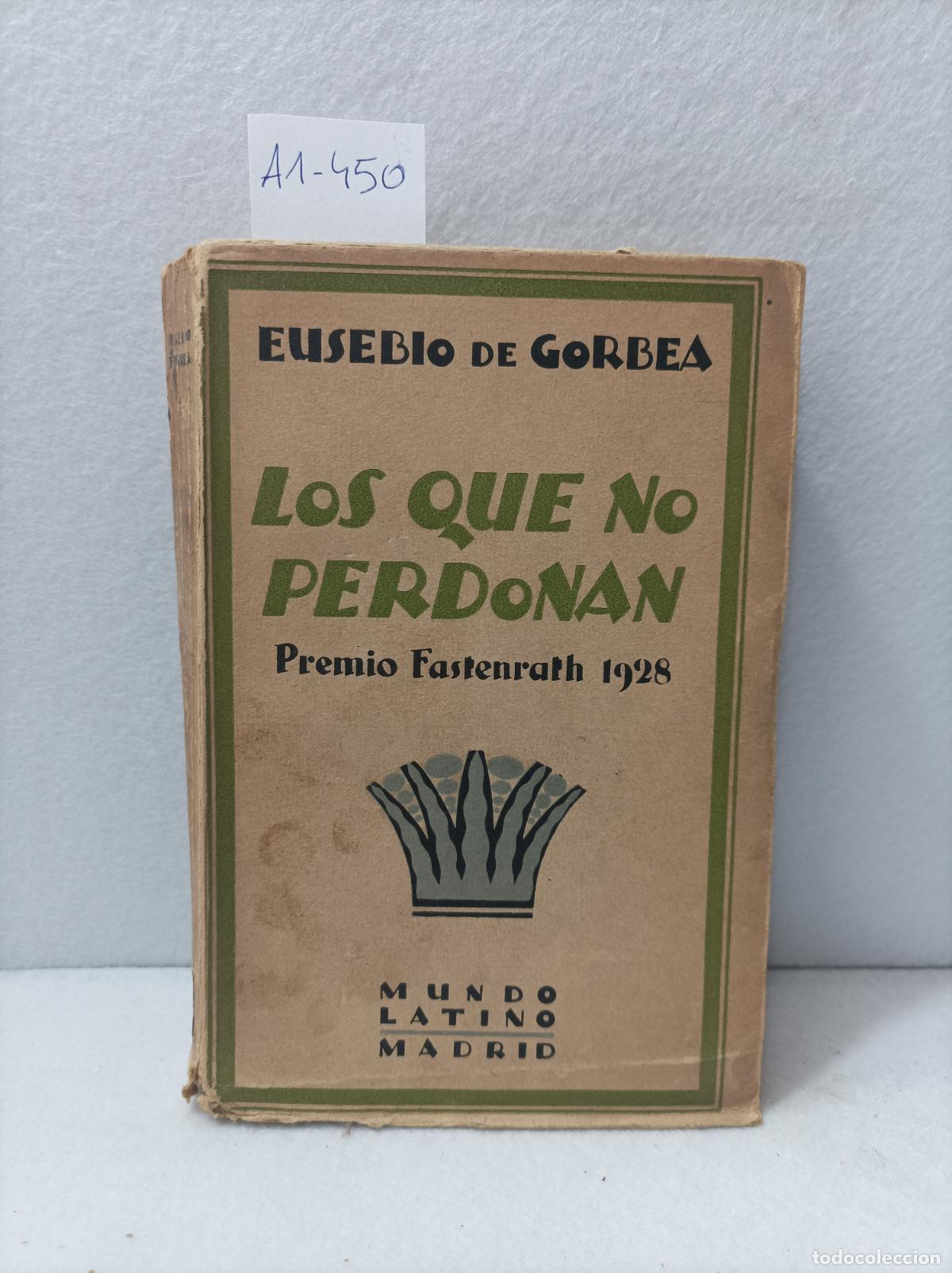 Libros: GORBEA, Eusebio de: - Los que no perdonan. - Foto 1
