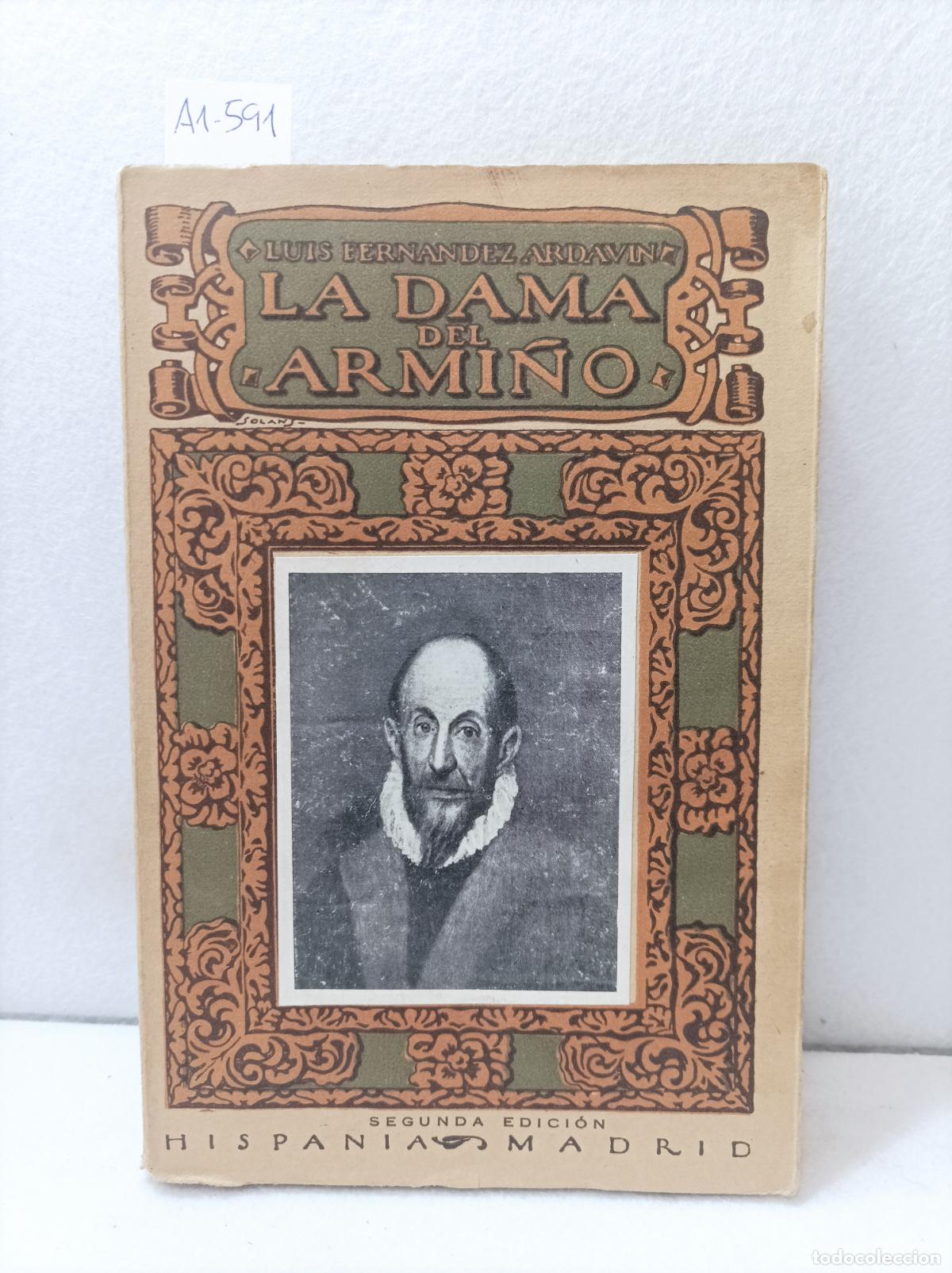 Libros: FERN&Aacute;NDEZ ARDAV&Iacute;N, Luis: - La dama de Armi&ntilde;o. - Foto 1