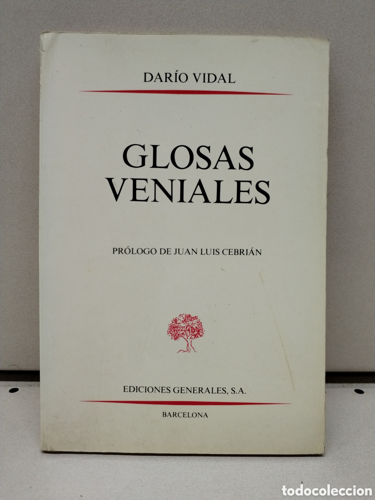 Libros: GLOSAS VENIALES - DARIO VIDAL - Foto 1