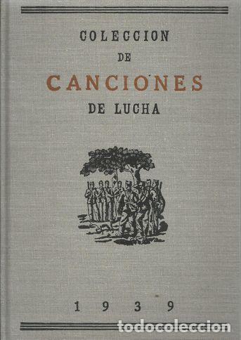 Libros: COLECCI&Oacute;N DE CANCIONES DE LUCHA - W.AR - Foto 2