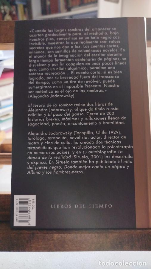Libros: El Tesoro De La Sombra - Jodorowsky, Alejandro - Foto 2