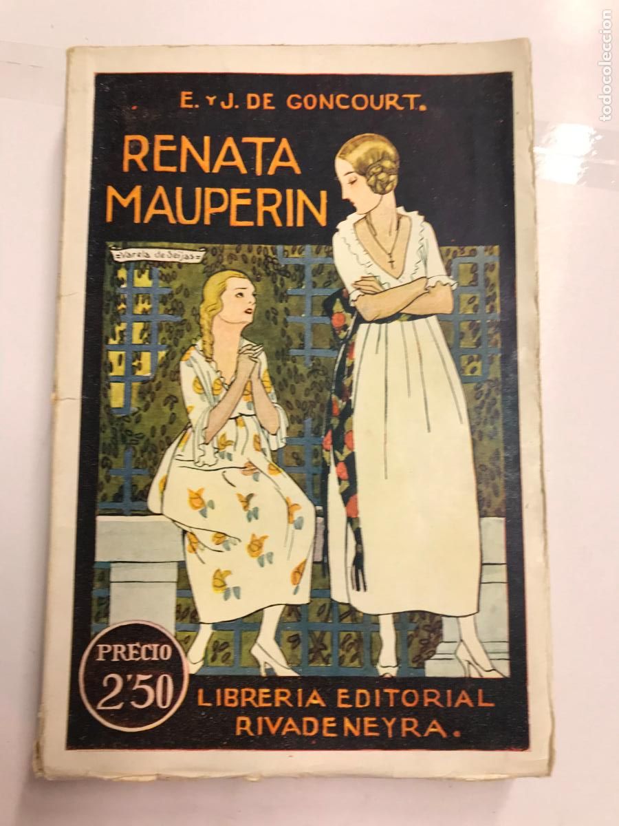 Libros: RENATA MAUPERIN. - E.YJ. DE GONCOURT. - Foto 1