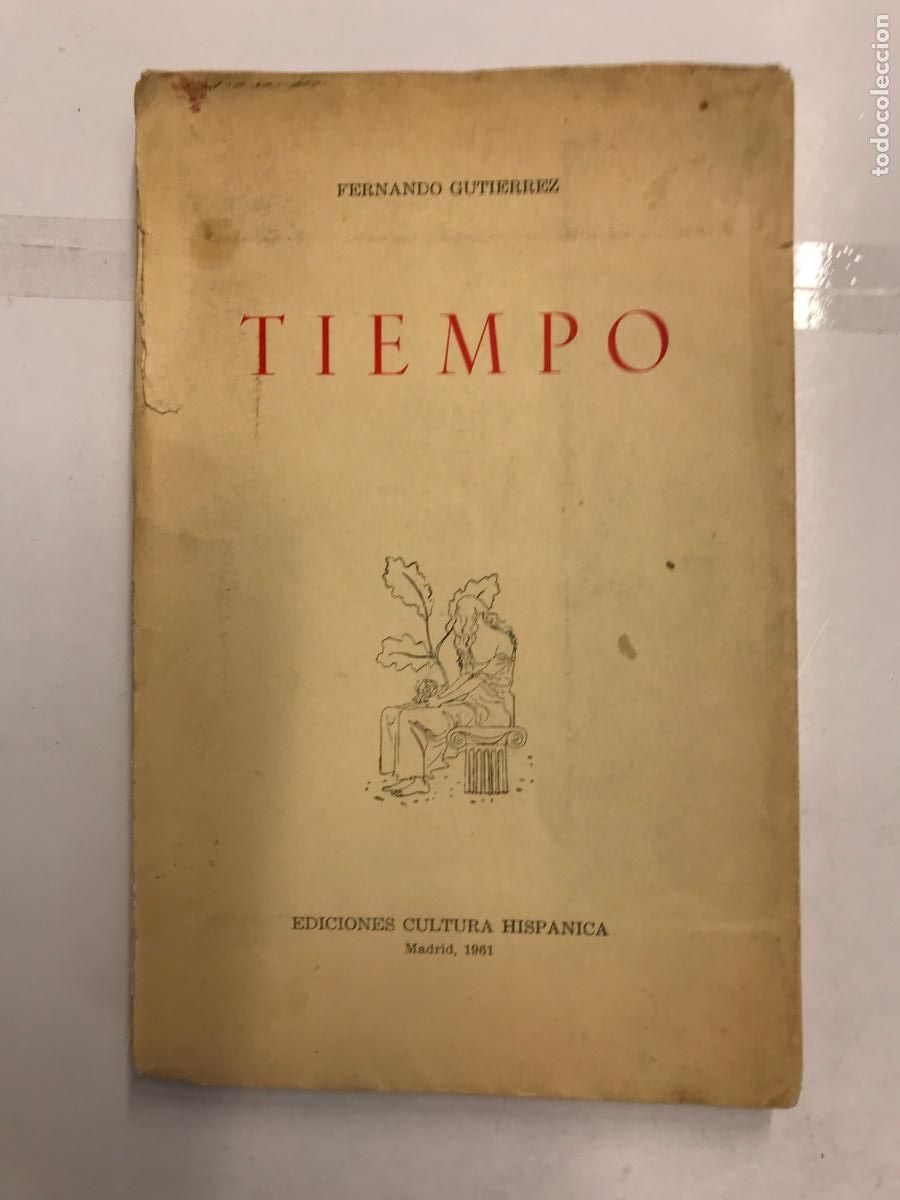 Libros: TIEMPO. - FERNANDO GUTI&Eacute;RREZ. - Foto 1