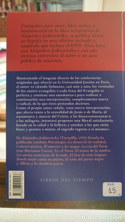Libros: Evangelios para sanar - Jodorowsky, Alejandro - Foto 2