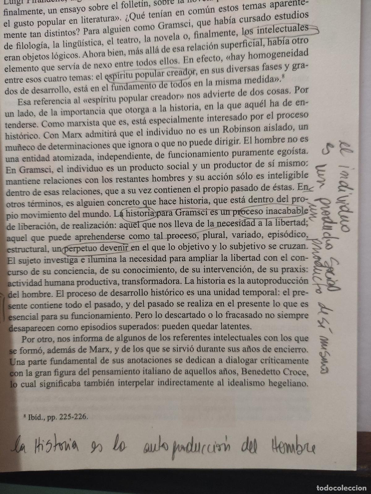 Libros: QUE ES LA CULTURA POPULAR - ANTONIO GRAMSCI - Foto 2